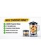 Denx 3 Jar Electric Blender with Pure Copper Motor and Multi-Speed Control