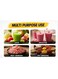 Denx 3 Jar Electric Blender with Pure Copper Motor and Multi-Speed Control