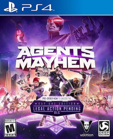 Agent Mayhem PS4