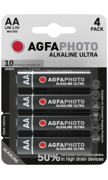 AgfaPhoto Ultra Alkaline Mignon Battery AA B4