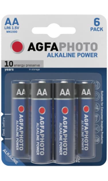 AgfaPhoto Alkaline Mignon Battery AA B6
