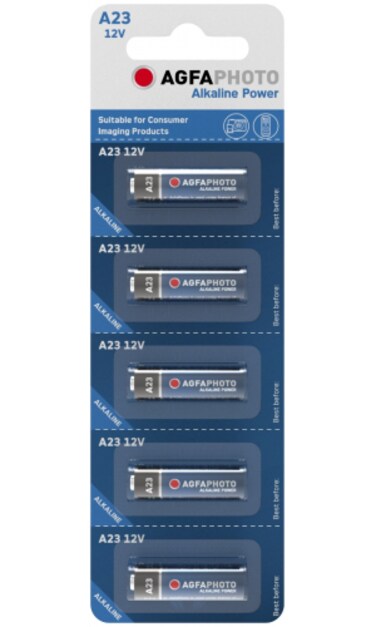 AgfaPhoto Alarm Controller Battery Alkaline A23 LR23A B5