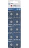 AGFAPHOTO Alkaline Long Lasting Coin Button Cell [ AG9, LR936 ]  Pack of 10 Batteries Equivalent to batteries : SR936SW, SR936, SB-A4, 280-17, V394, D394, 625, 39, AG9