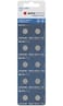 AGFAPHOTO Alkaline Long Lasting Coin Button Cell [ AG12, LR43 ]  Pack of 10 Batteries Equivalent to batteries : SR43W, SR43, SR1142, SB-B8, 280-41, H, V386, D386, AG12