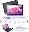 C idea P200 14" Smart Tablet PC, 16GB RAM + 512GB Storage, Android 14, 10000mAh, 5G WiFi, 13MP+5MP Camera, Keyboard &amp; Mouse (Black)