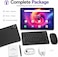 C idea P200 14" Smart Tablet PC, 16GB RAM + 512GB Storage, Android 14, 10000mAh, 5G WiFi, 13MP+5MP Camera, Keyboard &amp; Mouse (Black)