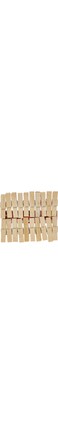 Fashion Inn-Style 20x WOODEN CLOTHES CLIPS - Durable Wood Clothing Line Pegs - Laundry Kitchen &amp; Outdoor Clips Pegs - Multipurpose