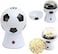 Popcorn Machine Hot air Pop Popper Maker Small Tabletop Home Party Snack,Sports-Themed Popcorn Machine &ndash; Soccer, Basketball &amp; Volleyball Style   Healthy Snack Maker for Family Movie Nights &amp; Parties