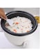 Rice Cooker, 1300W Power, 3.6L, Removable Non-Stick Bowl &amp; Steaming Tray with Water Level Indicator, Glass Lid &amp; Cool Touch for Healthy Meals, Easy to Use, DLC-836