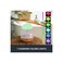 Cute cloud humidifier &amp; diffuser with waterfall lamp for relaxing, sleeping, and mood lighting.