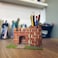 Teifoc Brick Construction Toy Set - TEI 4070 - Small Castle And Pen Holder Stone Building Kit - 6+ Years - 100pcs