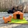 Teifoc Brick Construction Toy Set - Teifoc 1002 - Dog Kennel Includes Puppy Made of Clay - 6+ Years - 17pcs