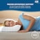 Sissel Soft Deluxe Neck Pillow, Washable Satin Cover, Viscoelastic Foam, Extra Wide &amp; Height Adjustable, Optimal Sleeping Comfort, Made in Sweden, 24.8 x 13 Inches