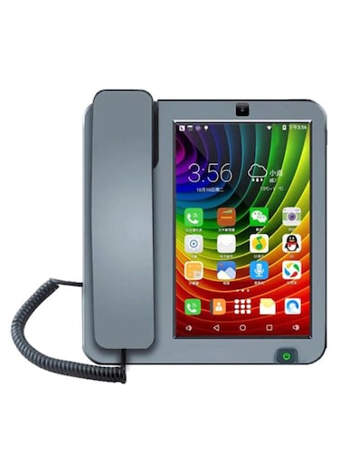 Crony 2500.0 mAh Wireless Smart Landline Video Phone Grey