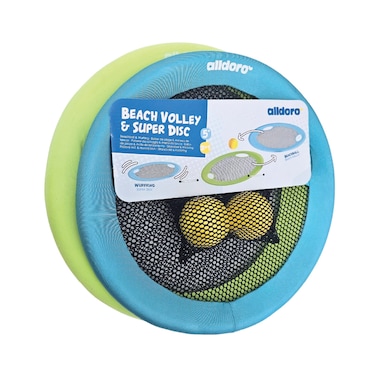 Alldoro - 2 in 1 XL Beach Volley &amp; Super Disc