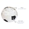 Alldoro - Softball &Oslash; 10 cm, black/white - Black/White