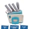 Alldoro - Knife Block, 7 Pieces, Eco-Friendly