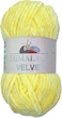 Wohnkult Himalaya 100 g Velvet Dolphin Wool 40 Colours to Choose From Chenille Knitting Yarn Fluffy Yarn Shine Accessory Clothing Blankets (90002   Sun Yellow)
