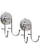 Suction Hooks Suction Cups Vacuum Hook for Shower, Bathroom, Kitchen, Glass Door, Mirror, NeverRust Stainless Steel Hooks (2)