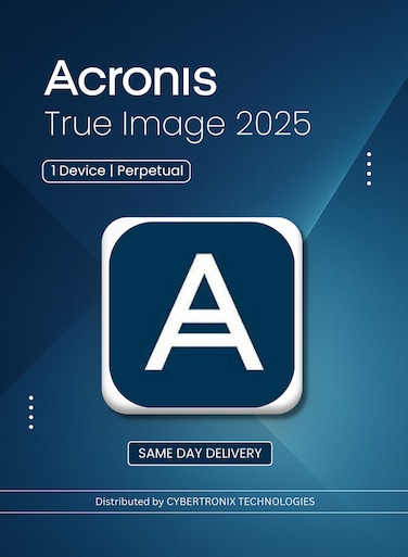 Acronis True Image 2025   1 Device Perpetual License   Digital License   SAME DAY DELIVERY