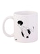 Printed Ceramic Coffee Mug Multicolour