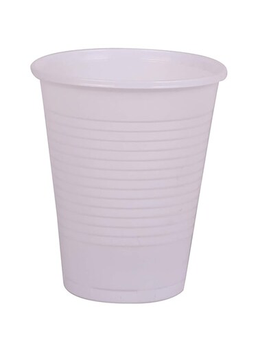 Hotpack Disposable Plastic Cup, 6 oz, 50 Pieces