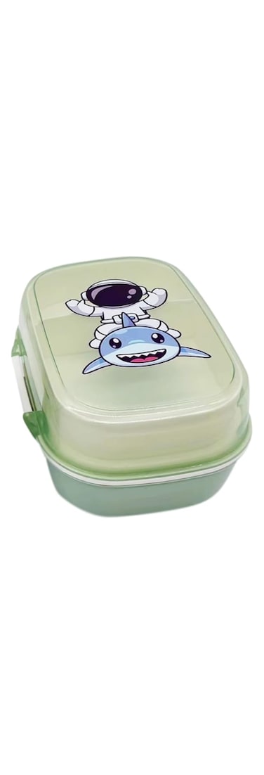 Star Babies Lunch Box, Green