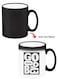 Color Changing Heat Sensitive Ceramic Mug, Image Revealed When HOT Liquid is Added! Goodbye