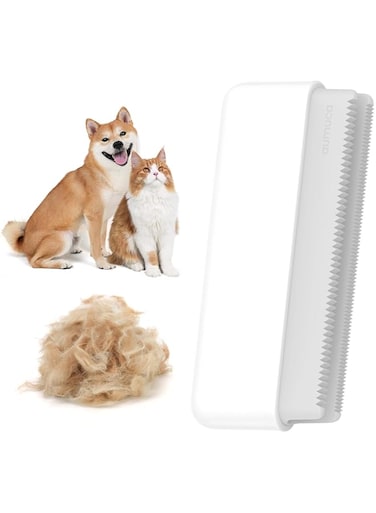 aumuca Upgrade Pet Hair Remover, Lint Remover Carpet Rake, Fur Removal Tool for Short to Long Haired Dogs &amp; Cats, Remove Embedded Fur from Furniture, Couch, Bedding, Rugs, Blanket, Auto