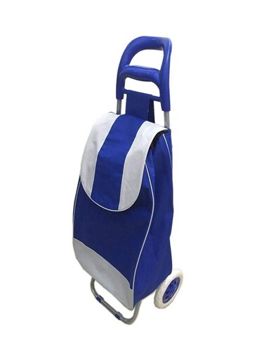 Foldable Trolley Bag Blue 10cm