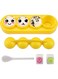 Ball Making Kit, Plastic Non Stick Rice Ball Maker Mold Sushi Making Kit Sushi Accessories with Spoon for Kid Lunch Bento and Home DIY