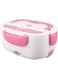 Dubai Gallery Electrical Lunch Box White/Pink 180X115X247Millimeter