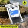 JOTO Universal Waterproof Phone Pouch Cellphone Dry Bag Case for iPhone 16 15 14 13 12 11 Pro Max Mini Plus -White
