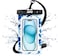 JOTO Universal Waterproof Phone Pouch Cellphone Dry Bag Case for iPhone -Camoblue
