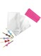 Yunfeng Cake Pop Treat Bag Set, 100 PCS Colorful Paper Lollipop Sticks, 100 PCS Lollipop Parcel Bags With 100 PCS Metallic Twist Ties Wire Dot Bowknot Cake Pop Sealing Ties For Cellophane Party