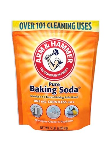 Arm &amp; Hammer Pure Baking Soda, One Box Countless Uses, All Purpose Cleaner &amp; Deodorizer, Beyond Cleaning, More Than 100 Uses, 2.26Kg