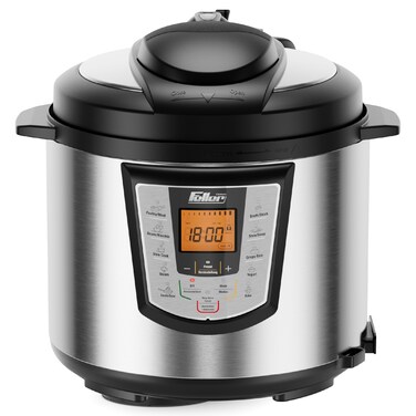 Feller Germany PC165 SS 1000W 6L Electric Pressure Cooker/ 12-in-1 Multicooker