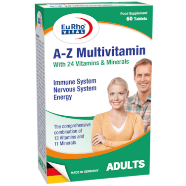 Eurho Vital A-Z Multi Vitamin Tab 60S