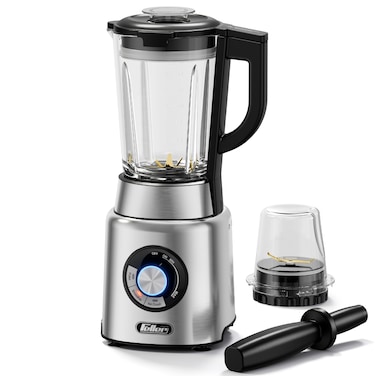 Feller Germany Blender + Grinder Mill, BLG1200, 1200W, Stainless Steel