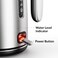 Feller Germany Retro Style 1.7L Kettle With Thermometer, 2200 W, Stainless Steel Body, STRIX Controller, Dry Boil &amp; Automatic Switch-Off, Ek200, 2Y Guarantee - UAE Version (Stainless Steel)