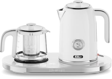 Feller Germany TS490 W 2200 W 2-in-1 Retro Teamaker/Coffee Maker