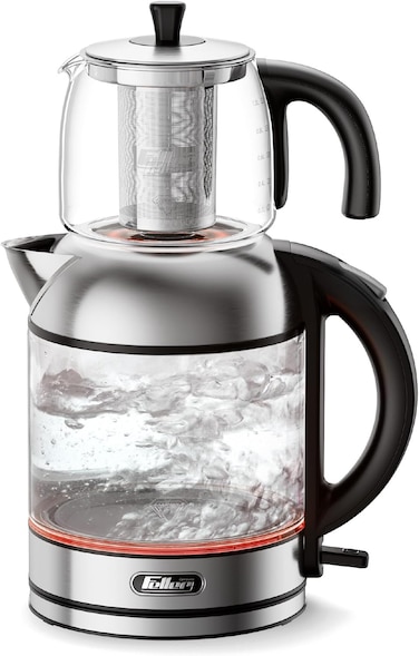Feller Germany TS288 SS 2200W 2-in-1 Teamaker