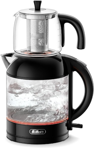 Feller Germany TS288 BK 2200W 2-in-1 Teamaker