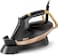 Feller Germany Vanguard Plus Steam Iron 3000W, Grab-To-Steam Technology, Prime Gold Ceramic 2x Sole Plate+Anti Calc, Anti Drip, Auto Shut Off, Display, SI300, 2Y Guarantee - UAE Version (Gold)