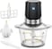Feller Germany Food Chopper Electric 500W 2L Glass Bowl - Vegetable Cutter &amp; Meat Grinder With Digital Timer, Titanium Blades, Garlic Peeler, Whisk - FC500 Lite