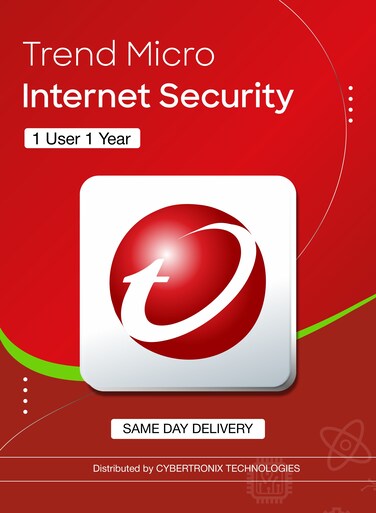 Trend Micro Internet Security   1 Device for 1 Year   Digital License   Same Day Delivery