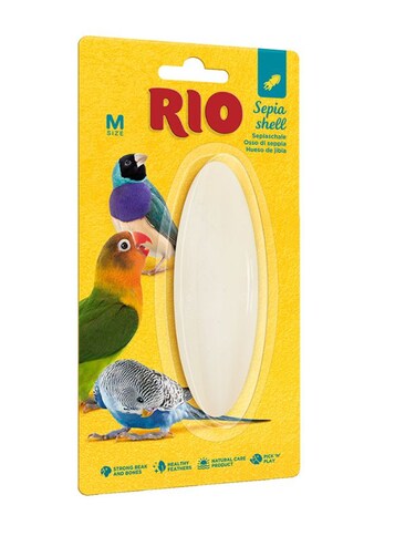RIO Sepia Shell M &ndash; Natural Calcium Source for Birds