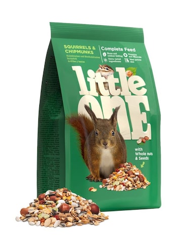 Little One Food for Squirrels &amp; Chipmunks 400g &ndash; Nutritious Daily Diet