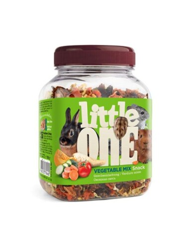 وجبة خفيفة من مزيج الخضراوات من ليتل ون™ للأرانب والقوارض 140 غرام - مكافآت طبيعية صحية