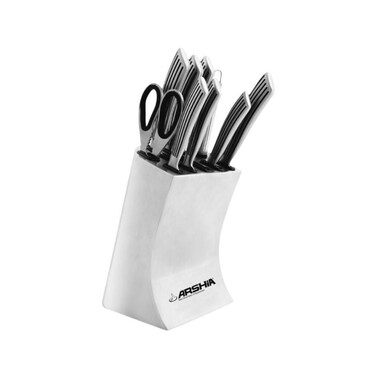 ARSHIA 10-Piece German Steel Kitchen Knife Set – Professional Chef Precision Blades